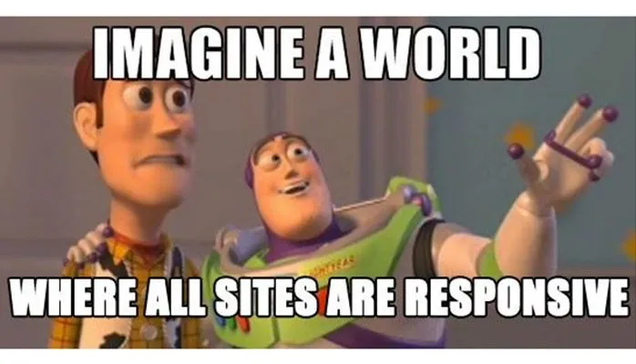 All websites need to be responsive